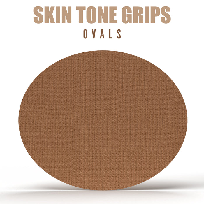 Skin Tone Grips: Oval Grips - Choose your Device / Tape Formula / Skin Tone (25 Pack) - GrifGrips