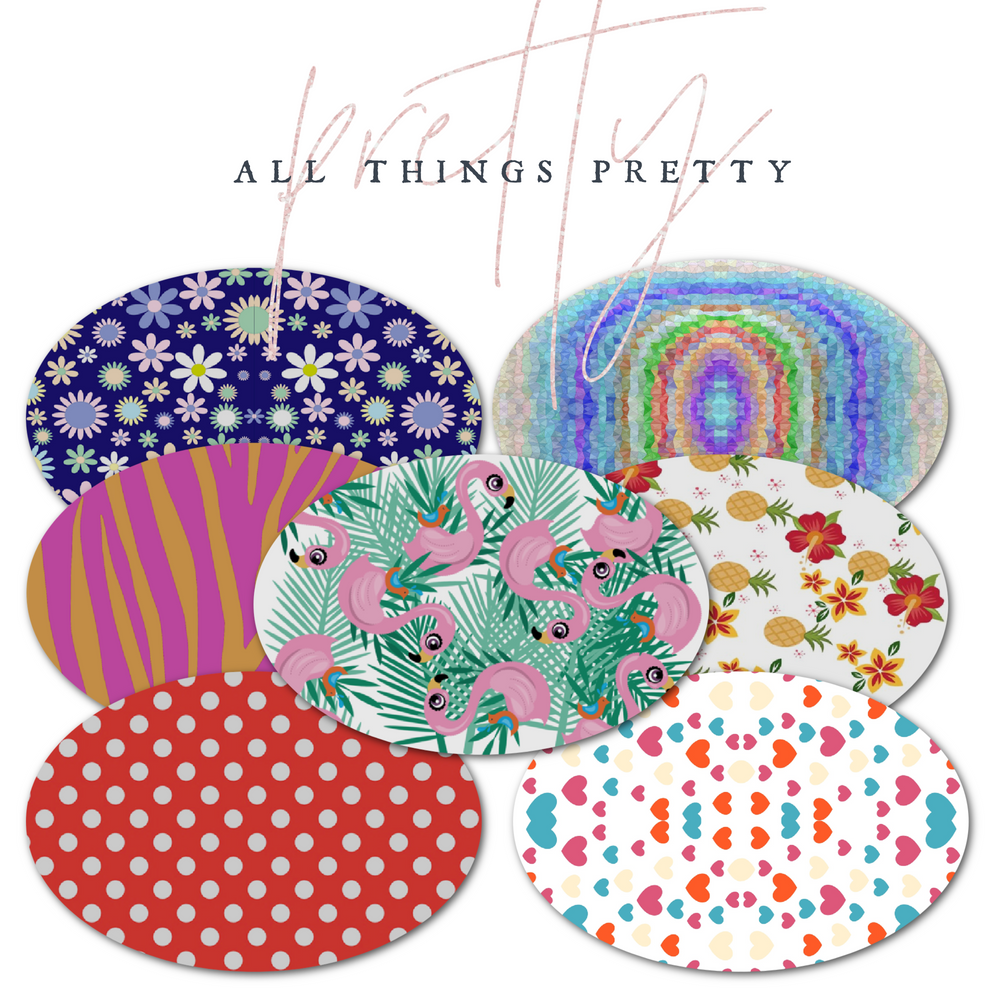All Things Pretty Pack (25 Count) - Select Your Device for insulin pump infusion set, Dexcom, or LIbre
