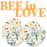 Bee In Love Combo: Choose Your Adhesive - 10 Pack Grips in Bee and Sweetheart Shapes