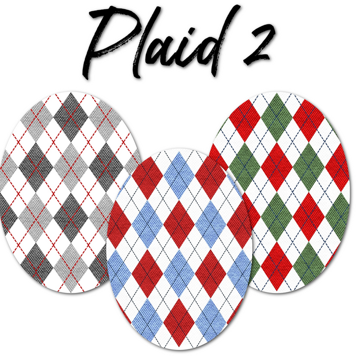 Dad Plaid Combo: Oval Shapes