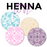 Henna Art: Choose Your Formula & Collection - Spot - 3" x 3"