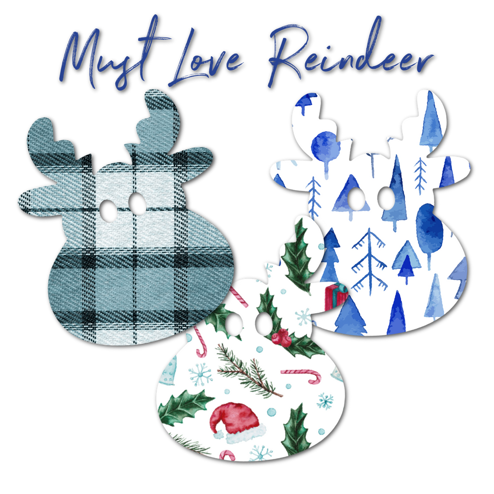 Must Love Reindeer: Jingle The Reindeer Grip (Package of 10)