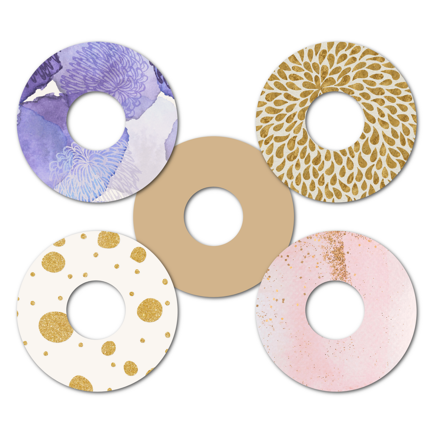 Relaxed Variety Packs (25 GrifGrips Adhesive Patches) — GrifGrips