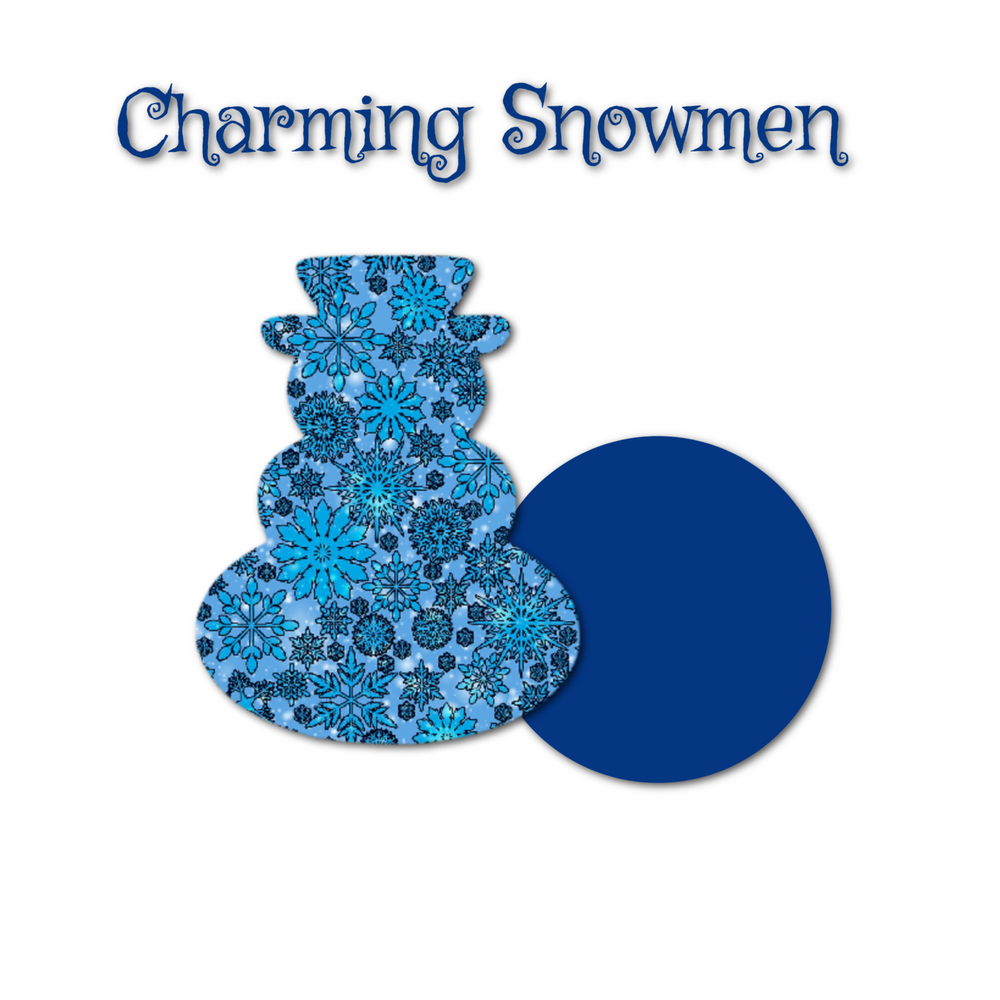 Charming Snowmen, Circle - Package of 10