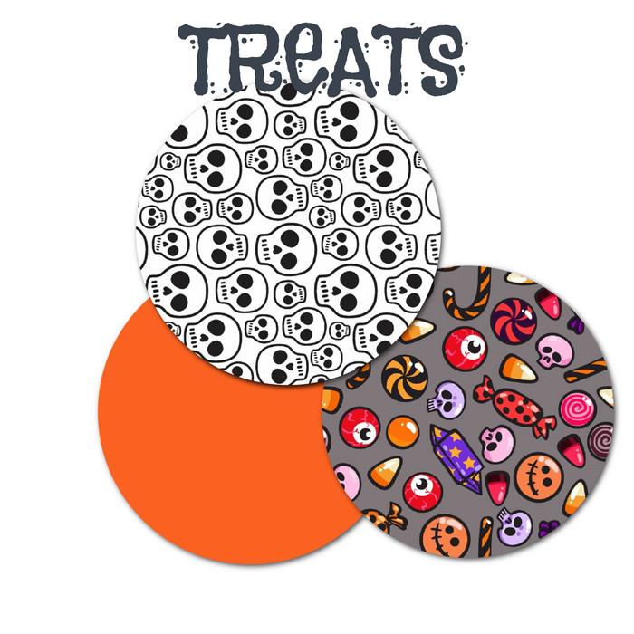 Halloween Packs Infusion Sets and CGM Devices: Choose Your Formula - Circle Shapes (15 Pack)