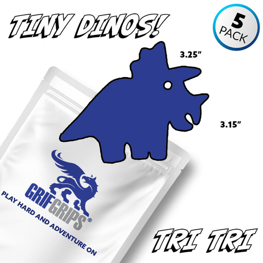 Tri Tri Triceratops - Tiny Dino Grip - GrifGrips