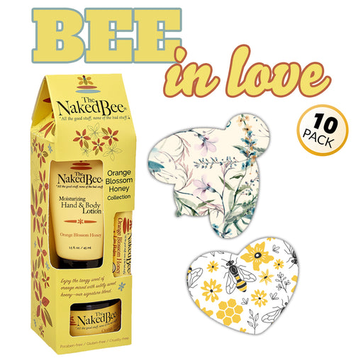 GrifGrips Bee In Love Combo: Extreme - 10 Pack Grips Plus Honey Gift Collection (Omnipod) - GrifGrips