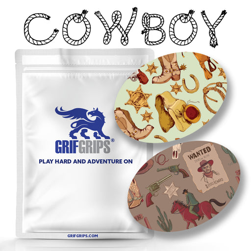 Cowboy Combo: Choose Your Formula - Oval Shapes - 20 Pack - GrifGrips