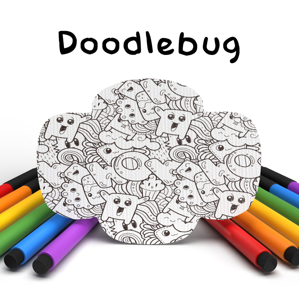 Doodlebug Combo: Color Your Own! Wrap Shapes - Select Your Formula - (15  Pack)