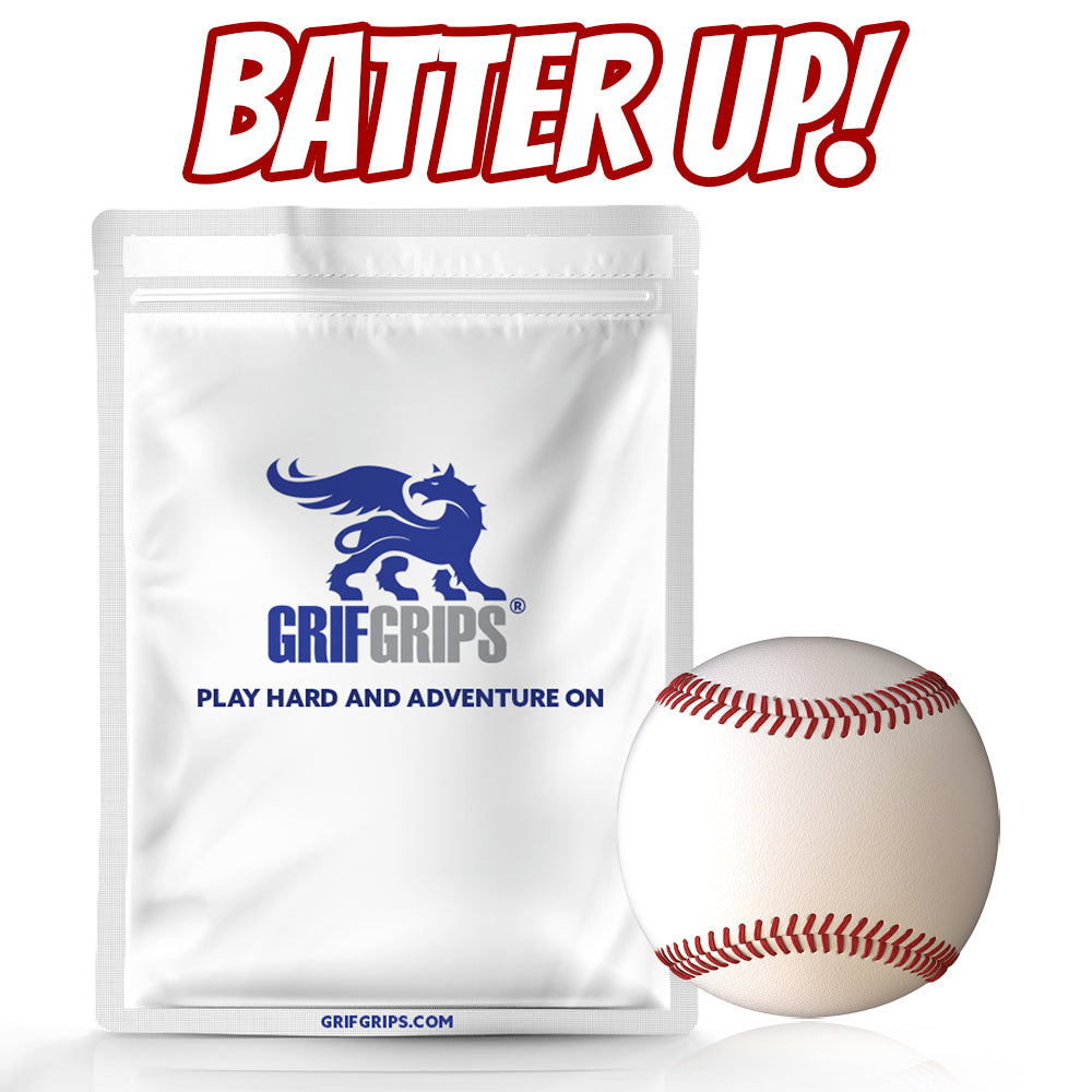 Batter Up! - Spot Circle Baseball Grip - Choose Your Formula - 25 Pack - GrifGrips