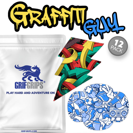 Graffiti Guy - Power-X Formula - Bolt and Wrap Shapes (15 Pack) - GrifGrips