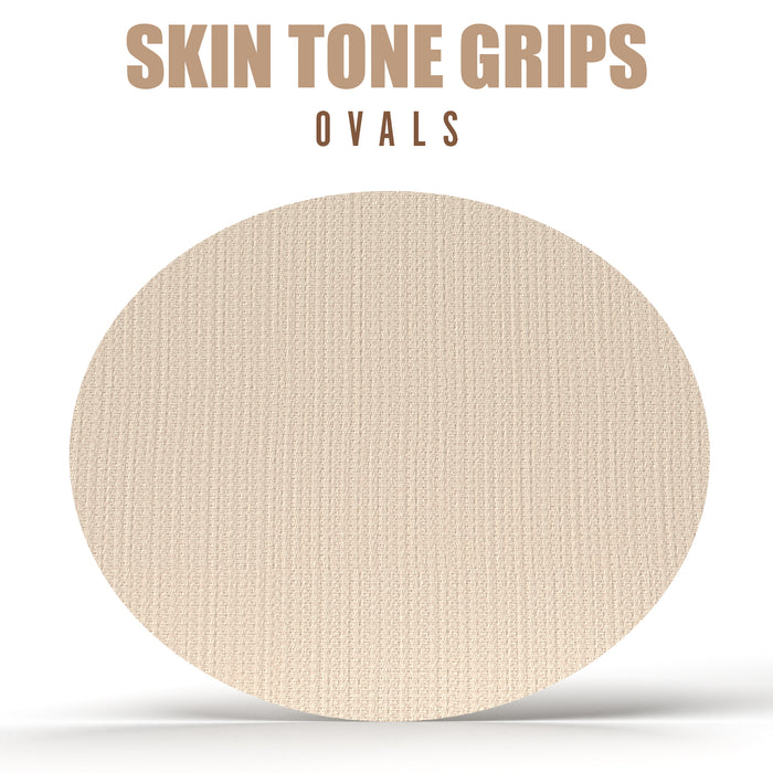 Skin Tone Grips: Oval Grips - Choose your Device / Tape Formula / Skin Tone (25 Pack) - GrifGrips