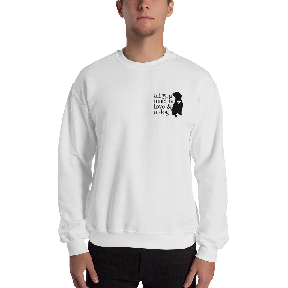 All You Need Is Love Cozy Sweatshirt - GrifGrips