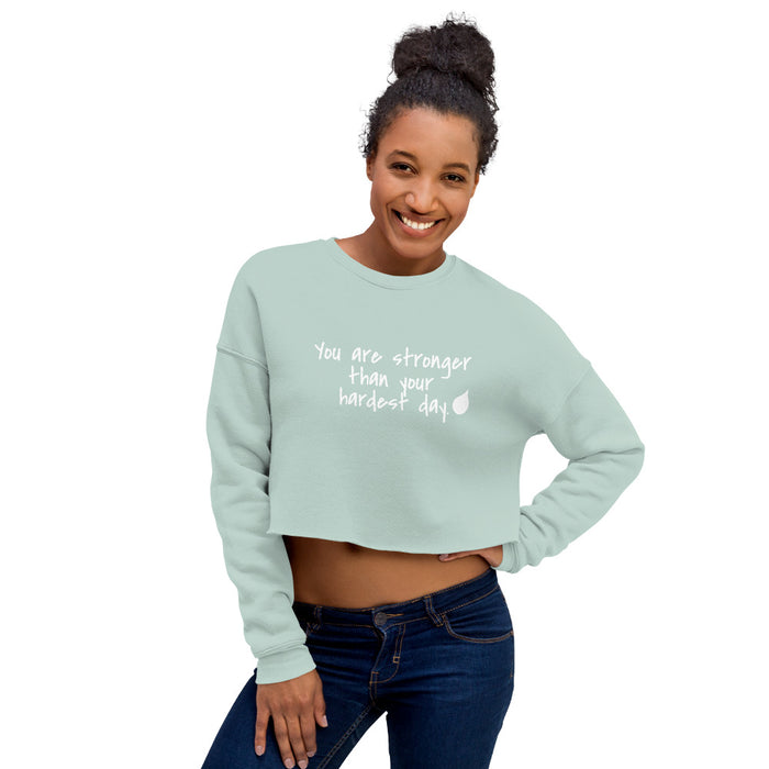 You Are Stronger  - Crop Sweatshirt - GrifGrips