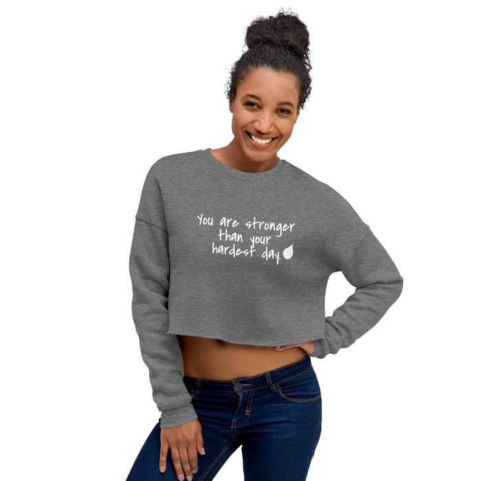 You Are Stronger  - Crop Sweatshirt - GrifGrips