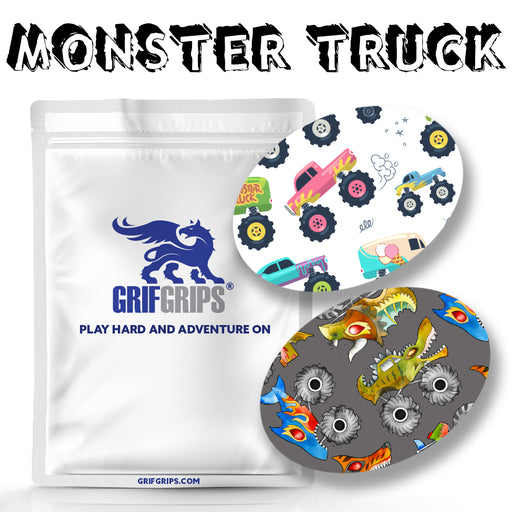 Monster Truck Combo: Choose Your Formula - Oval Shapes - 20 Pack - GrifGrips