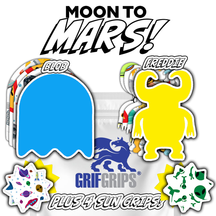 Space: Moon to Mars Combo (12 Pack) - GrifGrips