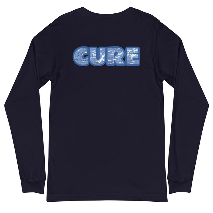 CURE Statement Long Sleeve Tee