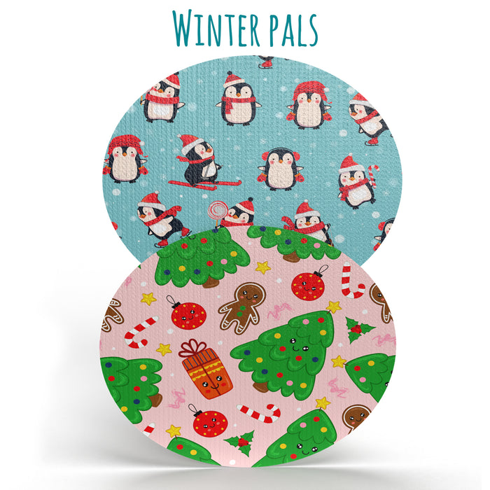 Winter Pals Combo: Oval Shapes - Choose Your Formula - (20 Pack) - GrifGrips