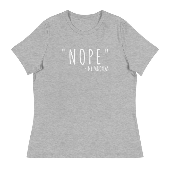 Nope - Women's Relaxed T-Shirt