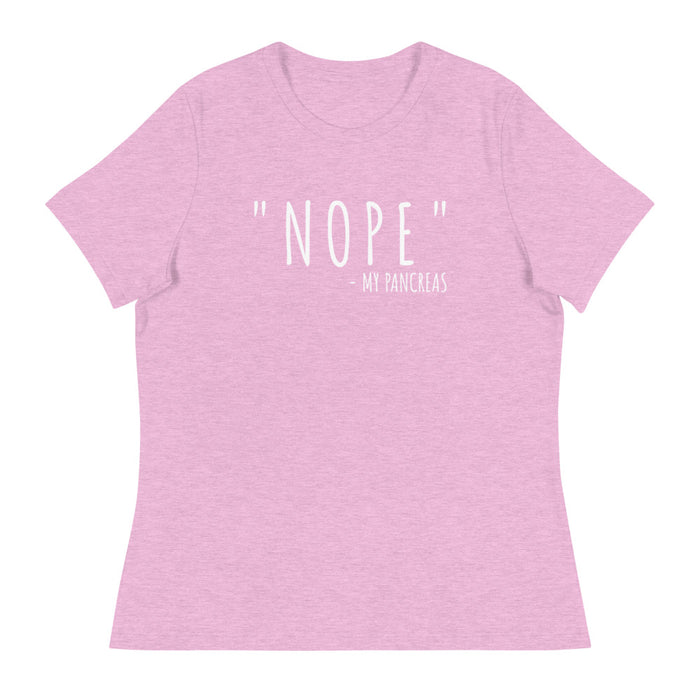 Nope - Women's Relaxed T-Shirt
